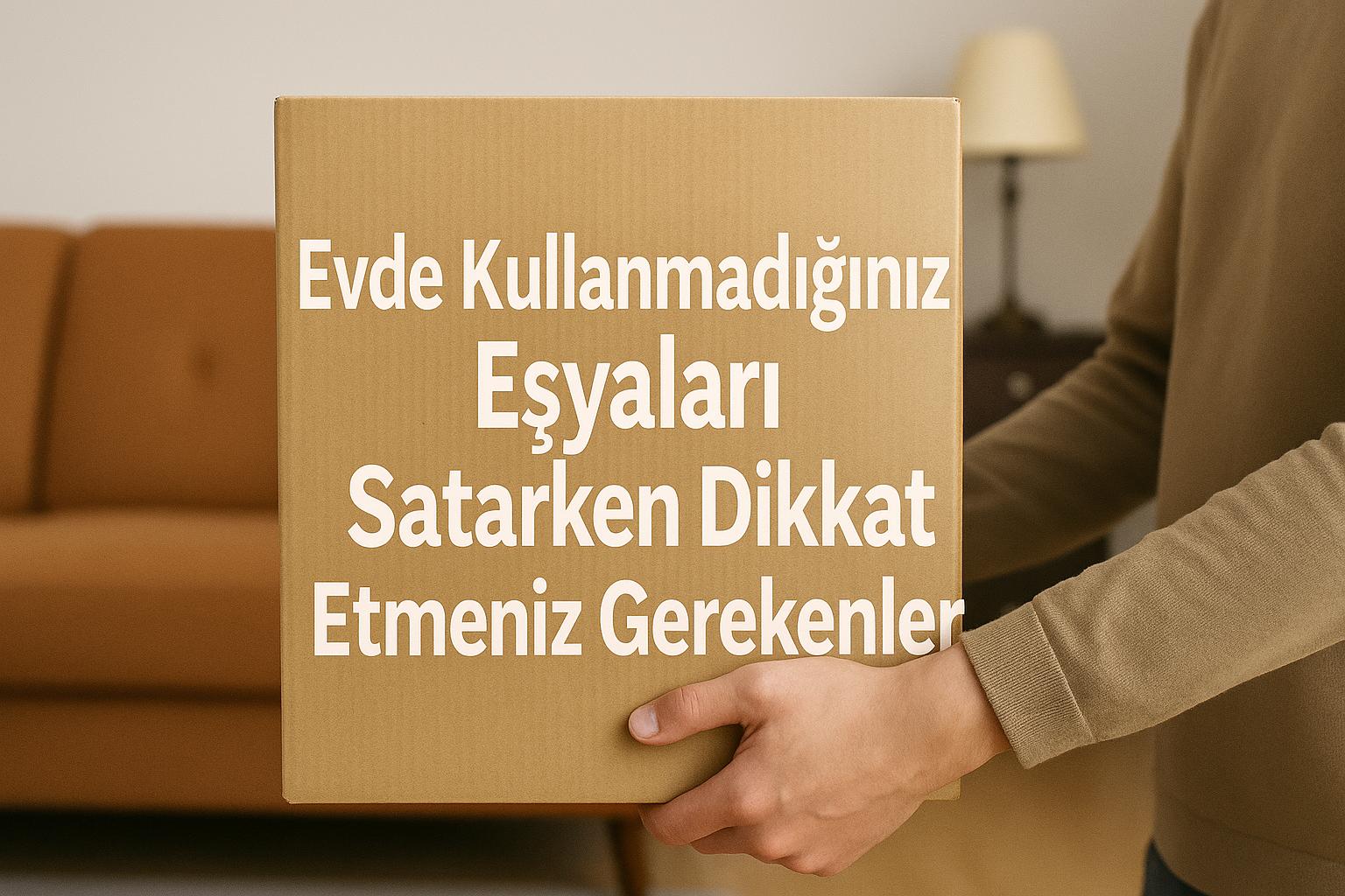 Evde Kullanmadığınız Eşyaları Satarken Dikkat Etmeniz Gerekenler
