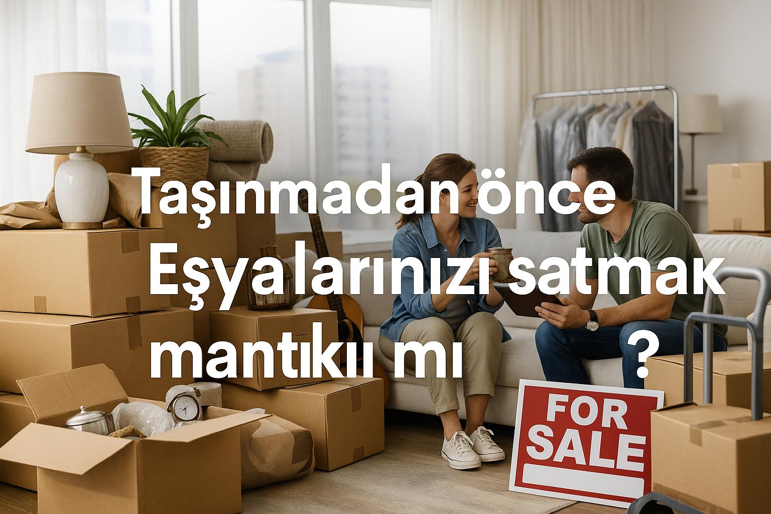 Taşınmadan Önce Eşyalarınızı Satmak Mantıklı mı?